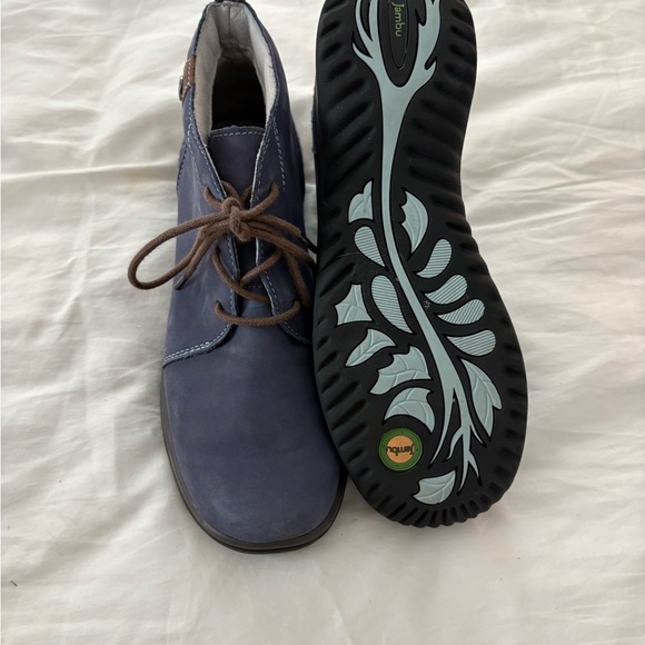 Jambu Navy Lace-Up Ankle Booties - Picture 3 of 4